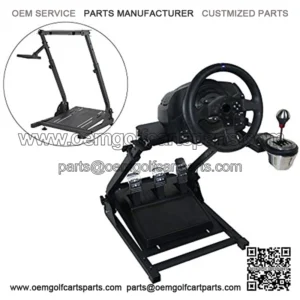 Foldable Racing Steering Wheel Stand Plus Gearshift Mount for Logitech G920 Racing Wheel, Pedal & Shifters