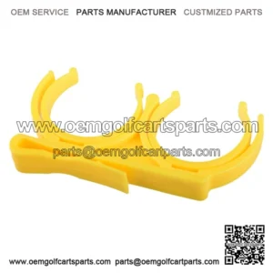 Clip de soporte de pelota de golf de pl??stico Accesorios de golf Golfista Amarillo Soporte para pelota de golf