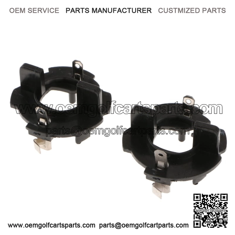 Par LED Faros Delanteros Socket Coche Bulbos Clip para Golf MK5 Soporte de la base de la bombilla del faro