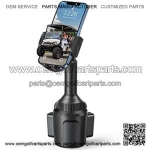 Golf Cart Phone Holder, iCarmount Golf Cart Cell Phone Mount Universal Golf Cart Accessories for All 4.7-6.8" Devices - Fit for EZGO Club Car Yamaha and Most Other Golf Cart Models