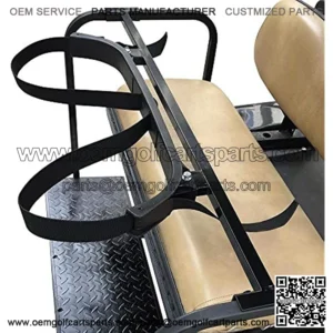 Supermotorparts Universal Golf Cart Rear Seat Bag Holder Attachment Bracket for EZGO Yamaha Club Car
