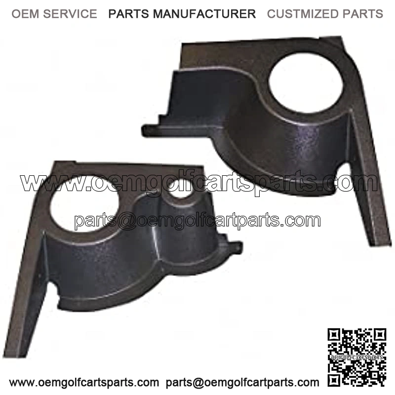 Revenge Golf Cart Parts & Accessories Golf Cart Speaker Pod Kit Set of 2 Black ABS for EZGO TXT Golf Cart Fits 1994-2013