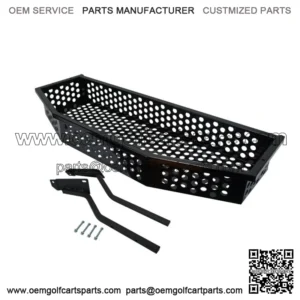 Front Clay / Cargo Basket for CLUB CAR DS Golf Cart with Mouting Brackets