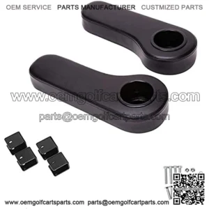 Golf Cart Rear Seat Arm Rests | No Drilling Required, Universal Arm Rest Fits on EZGO, Club Car, Yamaha Golf cart with Rear seat