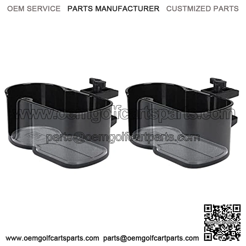 2 Pack Cup Holder for Golf Cart, Caddy Organizer Tray for Golf Cart, Portable Pontoon Cup Holder for Boat, Lawn Chair, Table Cup Holder Storage Water Bottle, Mugs, Sunglass, rangefinder