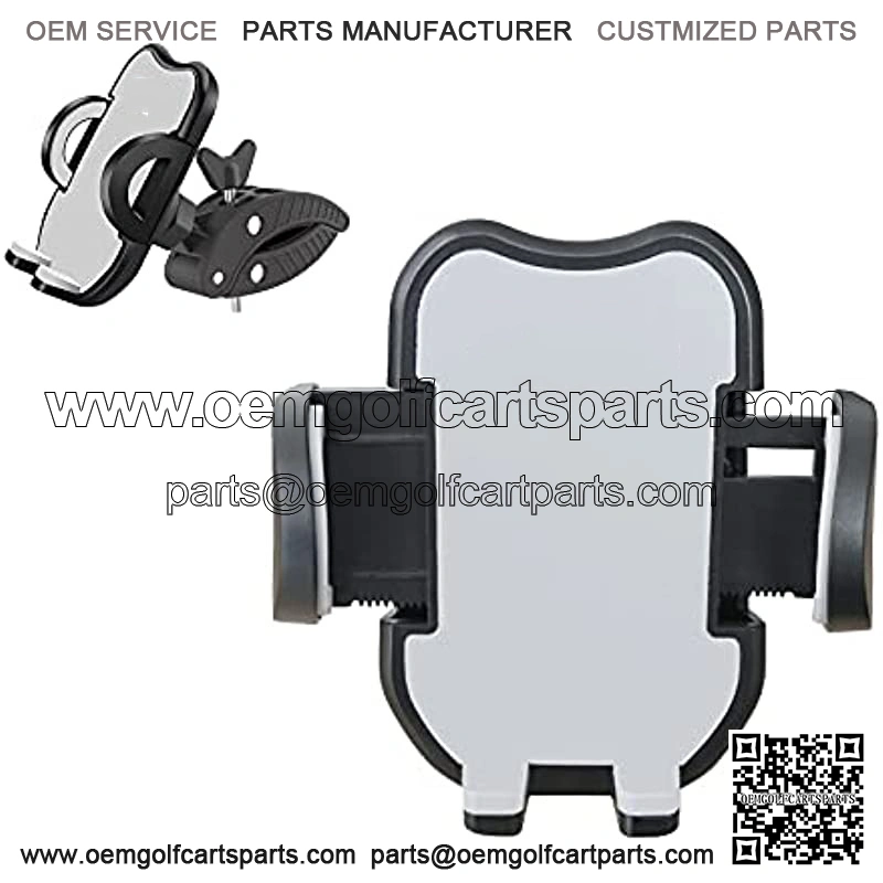 Adjustable Golf Cart Cell Phone Holder,Sturdy and Durable |Works with Golf Cart or Push Cart,Golf Clubs