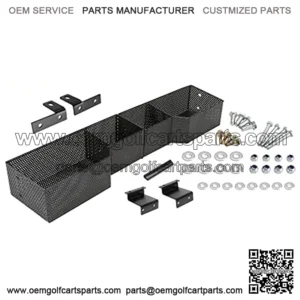 Golf Cart Front Inner Basket for EZGO TXT & RXV, Dash Storage/Tray Organizer Rack