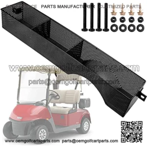 Golf Cart Front Inner Basket Dash Storage Tray Organizer for EZGO RXV 2008-up - One Piece Solid Design