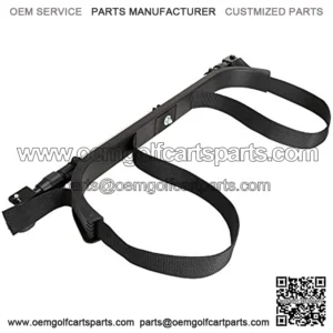 Universal Golf Cart Rear Seat Bag Holder, Golf Bag Attachment Rack Bracket for EZGO Club Car Yamaha