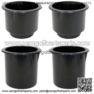 Dash Cup Insert SET of 4 Replacement for Club Car DS Golf Cart