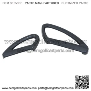 Carbon Fiber Seat Rail Cover for Club Car Precedent Golf Cart - Fits 2008 and up
