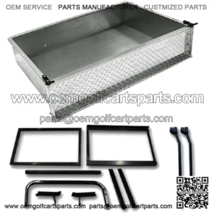 Aluminum Cargo Box Kit for Club Car Precedent (04-21) Golf Cart Models
