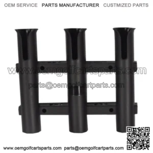 Fishing Pole Holder to fit Golf Cart Rear Seat Kit Grab Bar