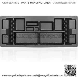 Golf Cart Under Seat Storage Tray Fits EZGO TXT/RXV, Club Car DS/Precedent, Yamaha G29