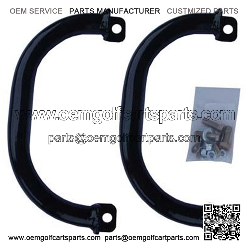 Set Of 2 Black Grab Handle Set Universal Fit