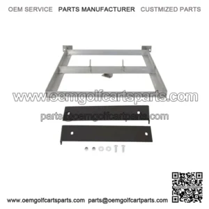 For EZGO TXT/MEDALIST 94-2013 GOLF CART ALUMINUM BATTERY TRAY BOLT ON DESIG 36V