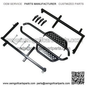 Heavy Duty Nerf Bars / Running Boards for EZGO RXV 2008+ Golf Cart (Set of 2)