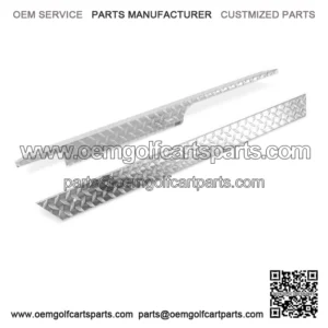 Aluminum New Diamond Plate Rocker Panel for EZGO TXT Golf Cart 1996-2013 Slivery