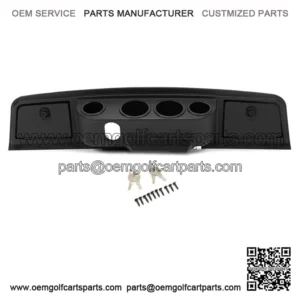 Dash Kit For 1995-2007 Golf Cart Yamaha G14 G16 G19 G22 Gas/Electric Black