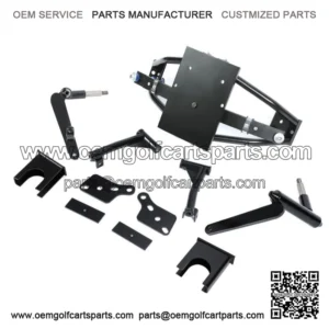 Fit 2004.5-UP Club Car DS Golf Cart Electric/Gas Powder Coated A-Arm Lift Kit