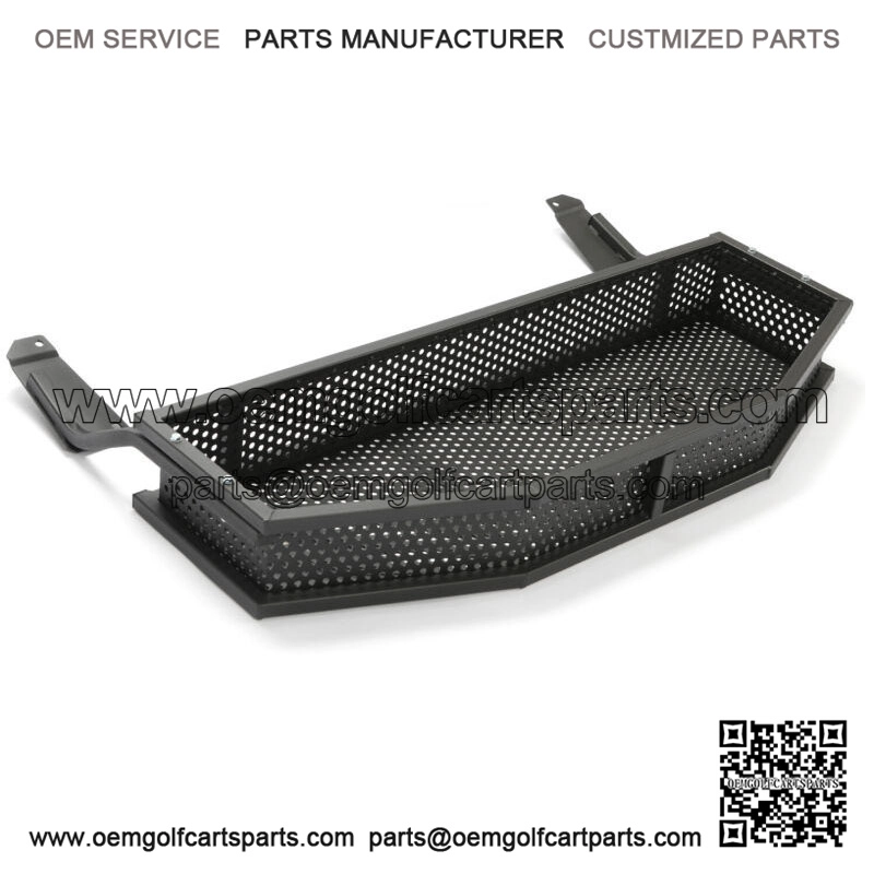 Black Front Clay Outer Cargo Basket For Club Car DS Golf Cart Gas & Electric