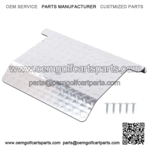 Fit For EZGO TXT Golf Cart Polished Chrome Diamond Plate AcceEngine Cover