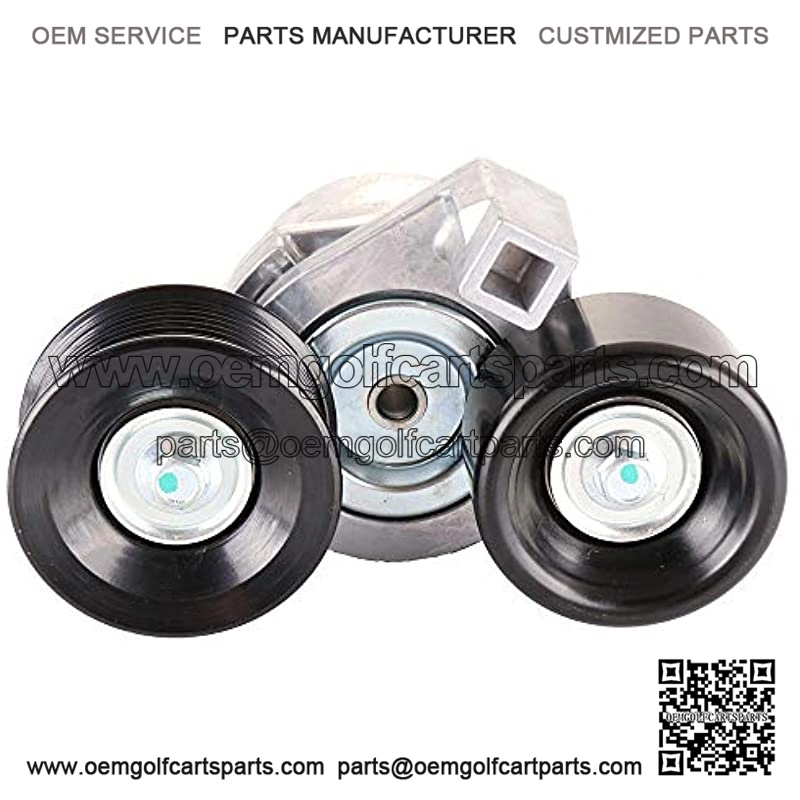 Timing Belt Tensioner w/Pulley Fits for 1999-2003 for Ford F-550 Super Duty 419-214 38191 89257 F8UZ6B209CA Belt Tensioner Assembly