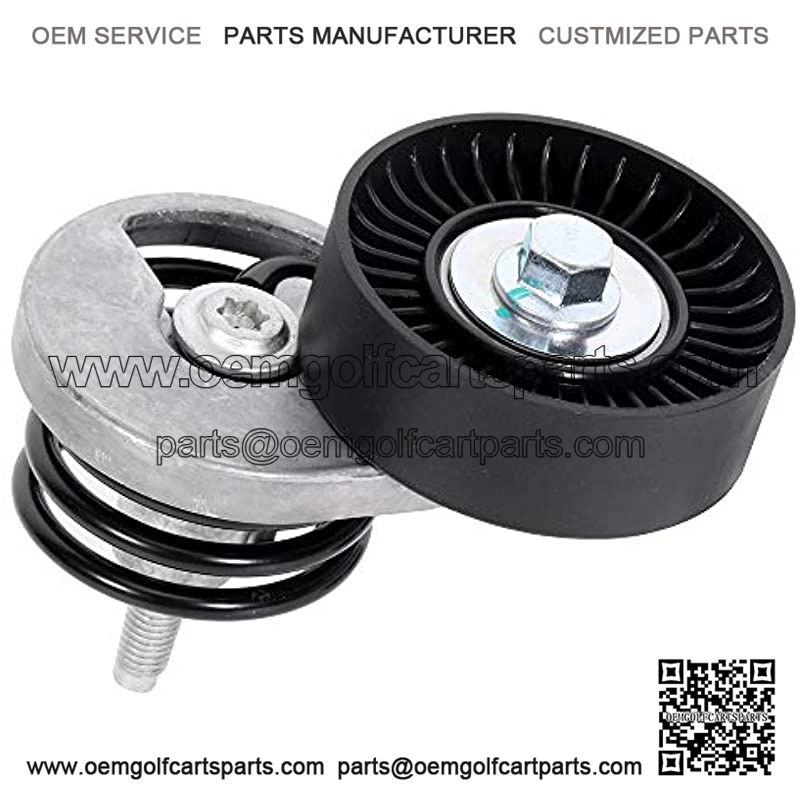 419-203 F5TZ6B209D Belt Tensioner with Pulley Fits for 1993-1996 F-ord Bronco 1993-1996 F-ord E-150 Econoline 1993-1996 F-ord E-150 Econoline Club Wagon 1993-1996 F-ord E-250 Econoline
