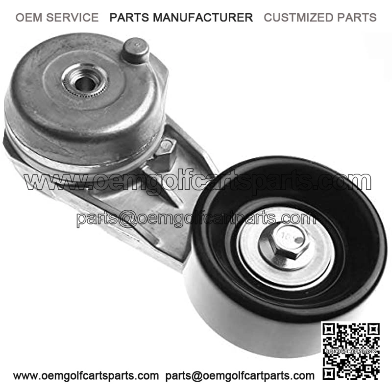 Belt Tensioner with Pulley Replacement for Ford F-250 F-350 F-450 F-550 E-350 E-450 Super Duty