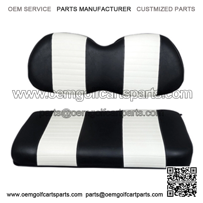 Precedent Black White Seat Cushion Set (Fits 2004-Up)