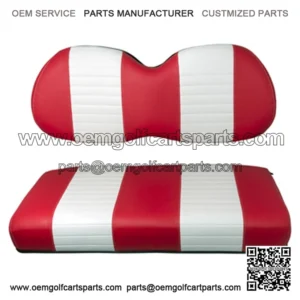 Precedent Red White Seat Cushion Set (Fits 2004-Up)