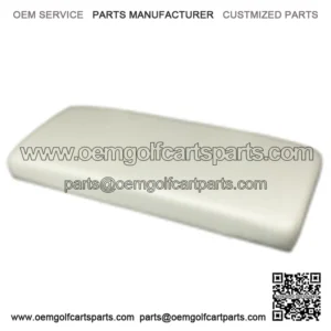 White Seat Bottom Cushion Assembly for Club Car DS (1979-99)