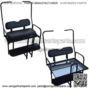 Rear Flip Seat for Club Car DS Golf Cart 1982-2000 Model