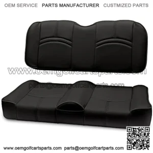 MODZ? FS1 Custom Golf Cart Front Seat for EZGO TXT - [1995-Up] - Black Base - No Pattern