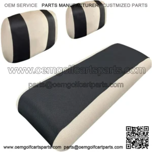 Golf Cart Seat Cover Set for Yamaha G2 G9 G16 G22 Club Car DS Pre-2000