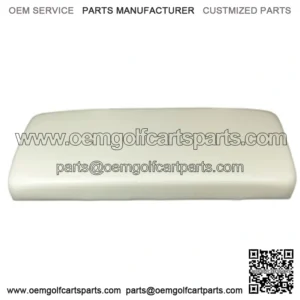Club Car DS Golf Cart White Seat Bottom Cushion Assembly for - 1979-2000.5 Golf