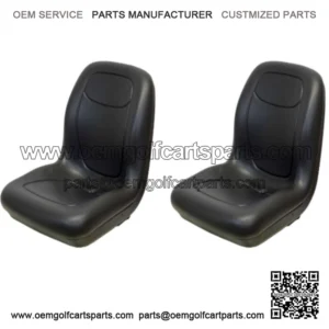 Black High Back Seats Fits John Deere Fits Gator Gas Diesel 4x2 4x4 6x4