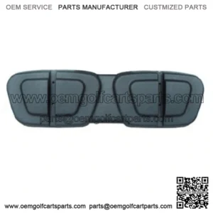 Club Car DS Black Plastic Seat Back Cap 2000 and up