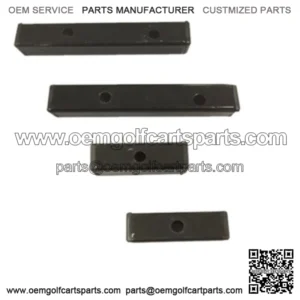 Front Seat Cushion Lean Back Bracket Set for Club Car Precedent Golf Cart