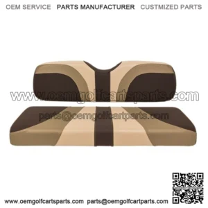 Blade Golf Cart Rear Seat Covers for Genesis 250/300 - Mocca/Convoy/Sandbar