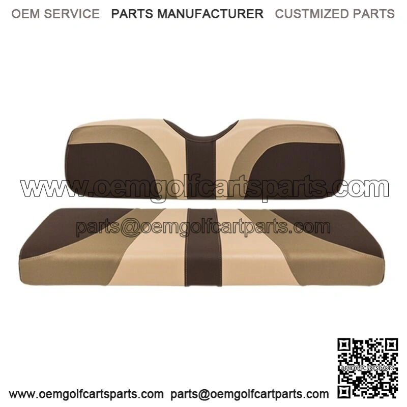 Blade Golf Cart Rear Seat Covers for Genesis 250/300 - Mocca/Convoy/Sandbar