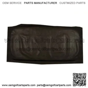 EZGO TXT Golf Cart Front Seat Cover - Black Seat Bottom