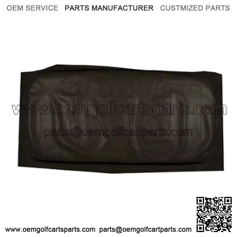 EZGO TXT Golf Cart Front Seat Cover - Black Seat Bottom
