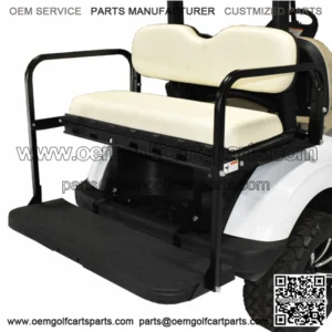 MACH3 Rear Flip Seat for Yamaha G-Series Golf Carts G19-G22 - Ivory