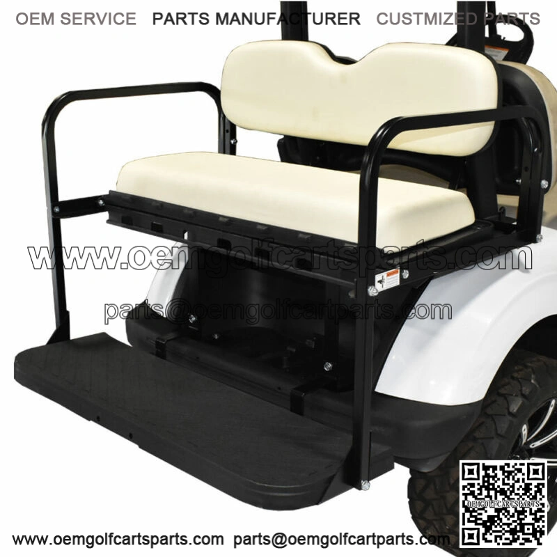 MACH3 Rear Flip Seat for Yamaha G-Series Golf Carts G19-G22 - Ivory