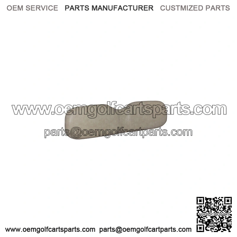 EZGO RXV Golf Cart Stone Beige Seat Back Assembly