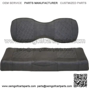 Executive Golf Cart Seats for Genesis Rear Seat Kits - Charcoal