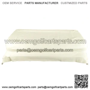 White Seat Bottom Cover Fits Yamaha G8 G14 G16 G19 G22 Golf Cart Models