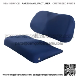 Diamond Air Mesh Golf Cart Seat Cover - Blue