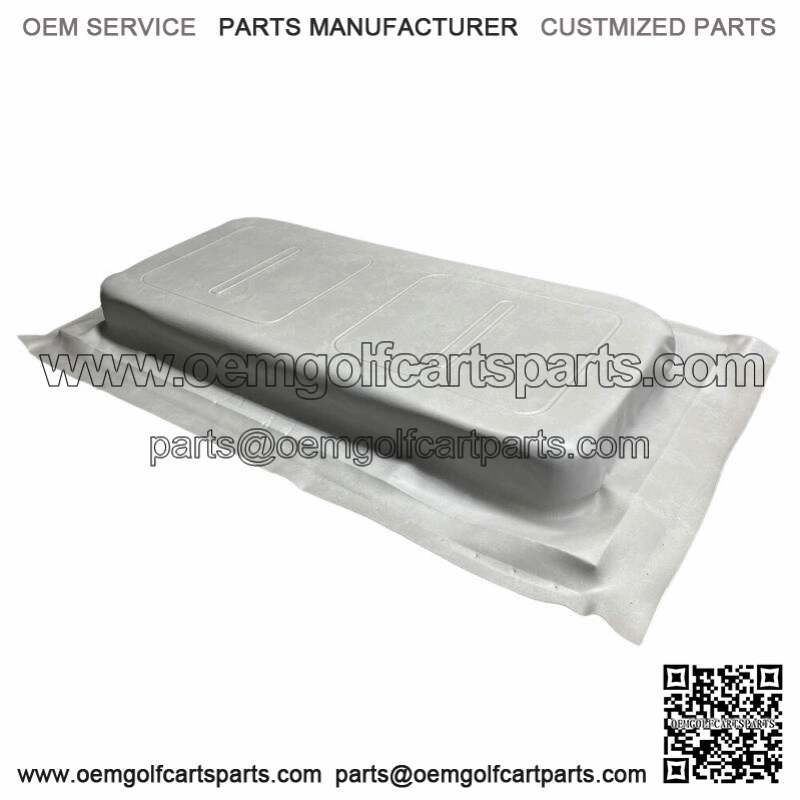 EZGO Shuttle / Express L6 / S6 / L6 Cloud Gray Front Seat Bottom Cover Only